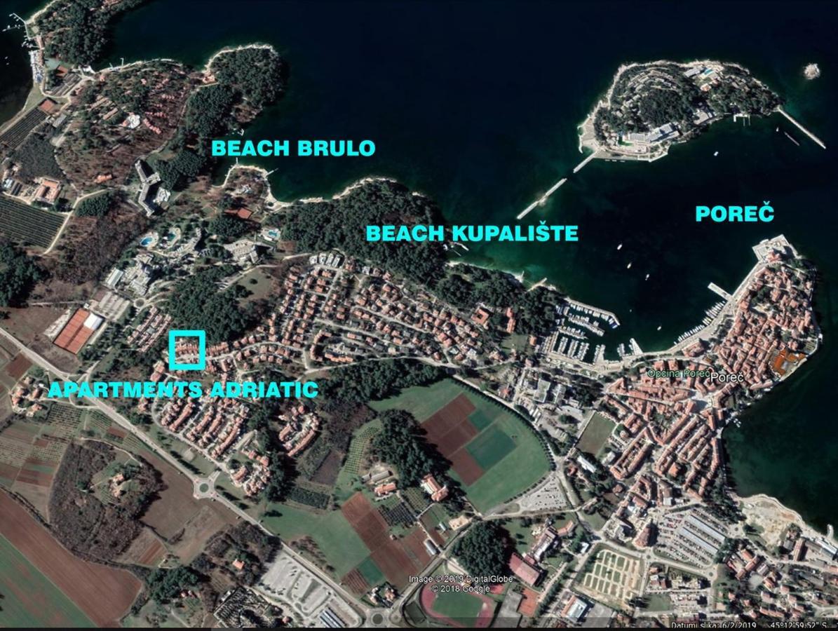 Apartments Porec Beach Area Simo Eksteriør bilde